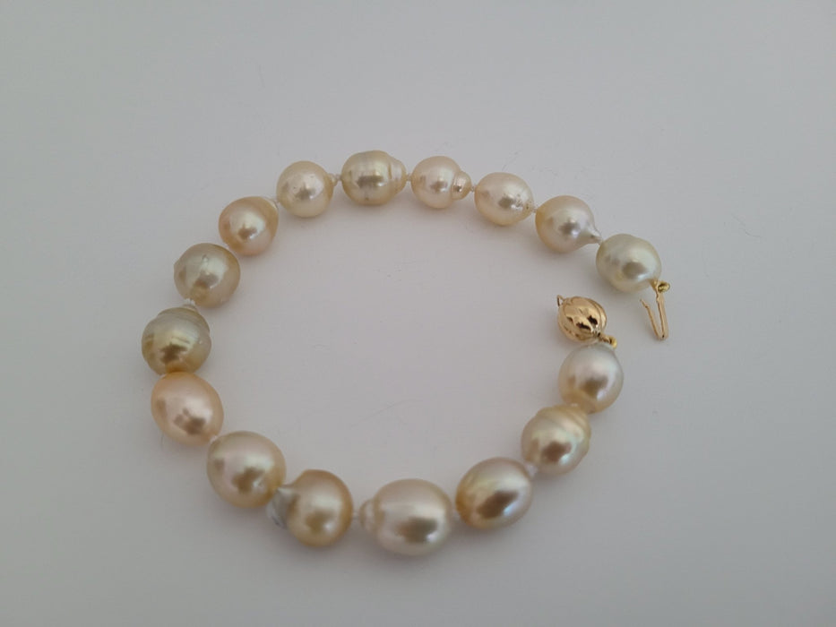 South Sea Pearls 10-11 mm Natural Colors, 18 Karat Gold - Only at  The South Sea Pearl