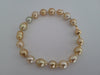 South Sea Pearls 8-10 mm Natural Color and Luster, 22 cm long, 18 Karat Gold Clasp - Only at  The South Sea Pearl