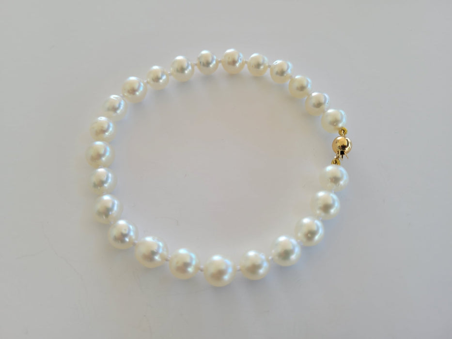 South Sea Pearls 8-9 mm White Color, 18 Karat Solid Gold - Only at  The South Sea Pearl