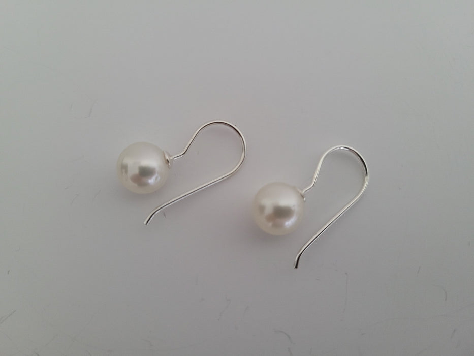 South Sea Pearls 9-10 mm  French Hook  Earrings - Only at  The South Sea Pearl
