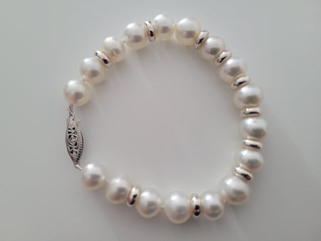 South Sea Pearls Bracelet 9-10 mm, White Color, High Luster - Only at  The South Sea Pearl