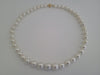South Sea Pearls Necklace 9-13 mm Whie Color, High Luster, 18 Karat Yellow Gold - Only at  The South Sea Pearl