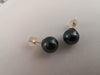 Tahiti Pearls 11 mm natural dark color round shape - Only at  The South Sea Pearl