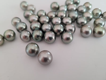 Tahiti Pearls 9 mm Round AAA, High Luster, Wholesale Lot of 40 pcs - Only at  The South Sea Pearl