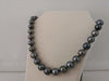 Tahiti Pearls necklace 12-14 mm dark color - Only at  The South Sea Pearl
