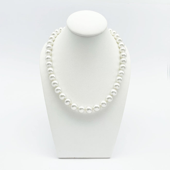 White South Sea Pearls 10-12 mm High Luster, 18 Karat Gold Clasp - Only at  The South Sea Pearl