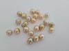 Wholesale Lot 23 pcs 10-11 mm Naturall Deep Golden Color and High Luster South Sea Pearls - Only at  The South Sea Pearl