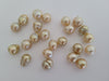Wholesale Lot 23 pcs 10-11 mm Naturall Deep Golden Color and High Luster South Sea Pearls - Only at  The South Sea Pearl
