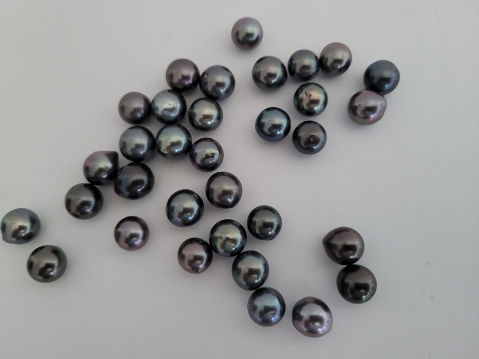Wholesale Lot Tahiti Pearls 9-10 mm AAA Natural Color - Only at  The South Sea Pearl