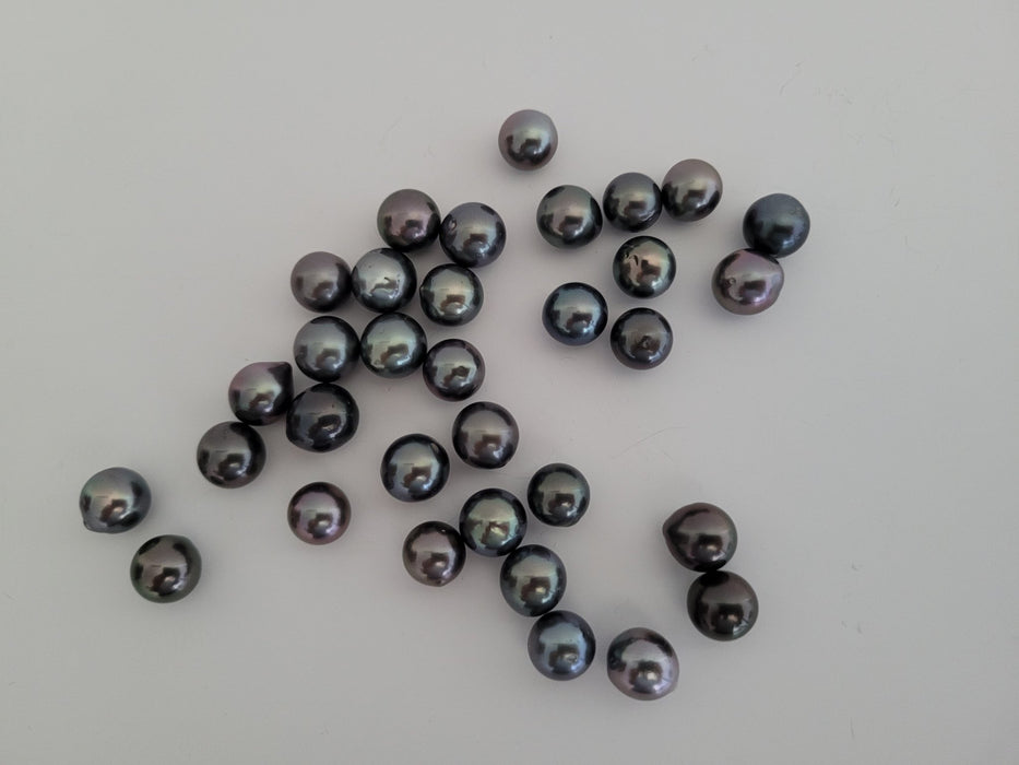Wholesale Lot Tahiti Pearls 9-10 mm AAA Natural Color - Only at  The South Sea Pearl