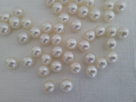 Wholesale Lot White South Sea Pearls 9-10 mm,  51 pcs of Very High Luster - Only at  The South Sea Pearl